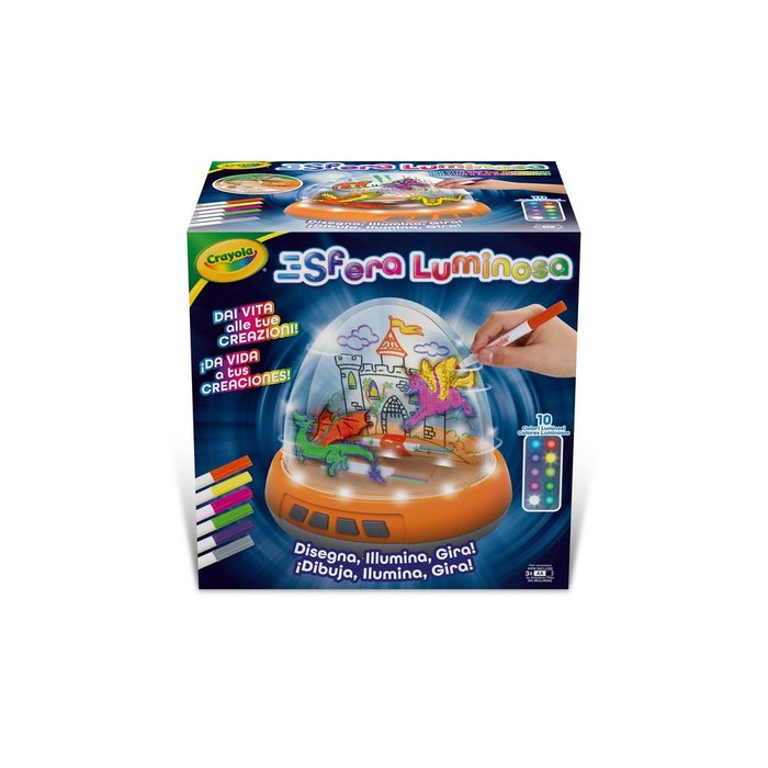 JUEGO PINTA LA ESFERA LUMINOSA | CRAYOLA | 1 UNIDAD | 5010065059856
