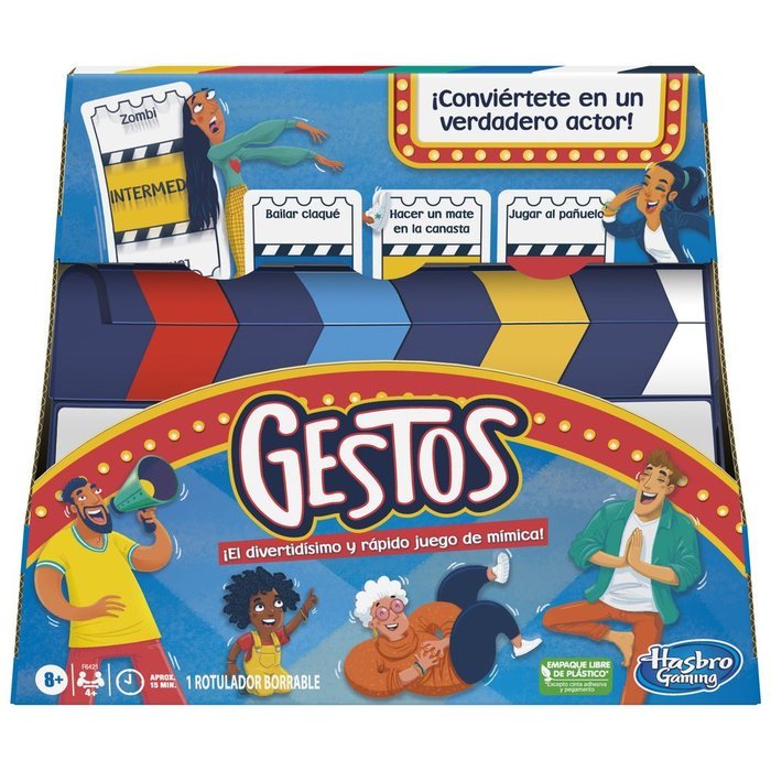 JUEGO DE MESA GESTOS HASBRO | HASBRO GAMING | 1 UNIDAD | 5010996117830