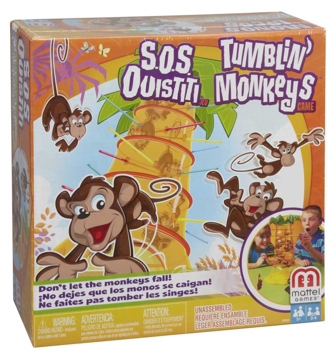 JUEGO MONOS LOCOS | MATTEL GAMES | 1 UNIDAD | 5011363525630