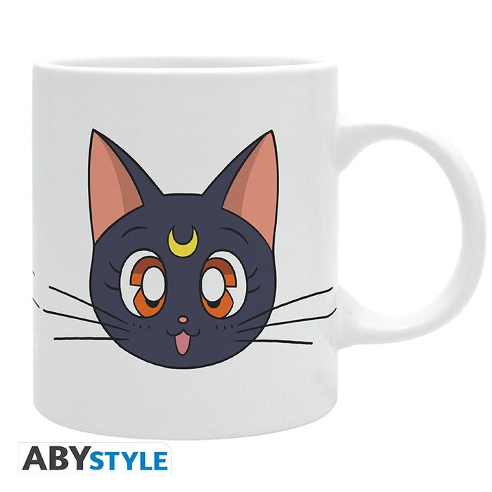 TAZA 320 ML LUNA & ARTEMIS SAILOR MOON | ABYSSE | 1 UNIDAD | 15028486360090