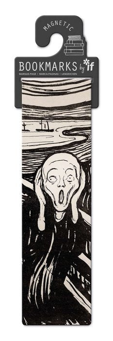 MARCAPAGINAS MAGNETICO THE SCREAM | 3 UNIDADES | (THE COMPANY CALLED IF HOUSE)