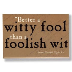IMAN RECTANGULAR WITTY FOOL | CUSTOMWORKS | 1 UNIDAD | 5038680002415