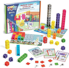 JUEGO MATHLINK CUBES NUMBERBLOCKS 1-10 ACTIVITY SET | LEARNING RESOURCES | 1 UNIDAD | 5055506408381