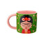 Taza Frida SASS & Belle Porcelana Regalo Verde Multicolor