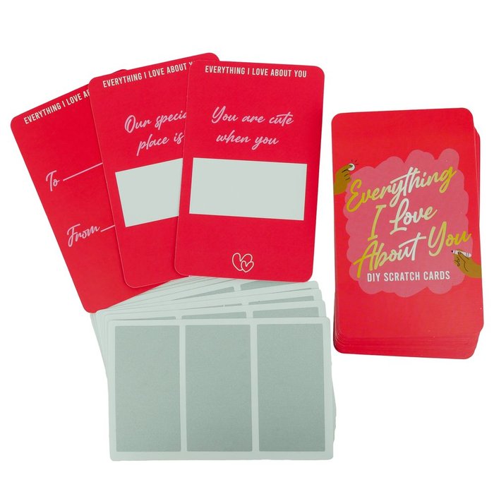 CARTA PERSONALIZABLE PARA RASCAR TODO LO QUE AMO DE TI | MAGS BRANDS | 1 UNIDAD | 5056004354644