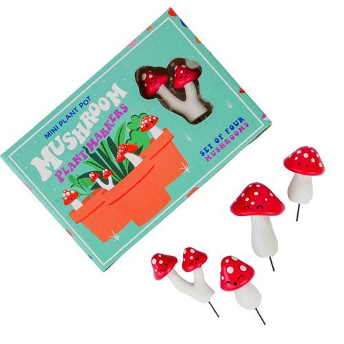MARCADOR DE PLANTAS SETAS DIVERTIDAS | MAGS BRANDS | 1 UNIDAD | 5056004356785