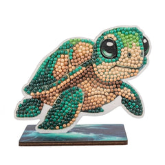 PINTAR DIAMANTE CRYSTAL ART BUDDY TORTUGA | CRAFT BUDDIES | 1 UNIDAD | 5056588615261