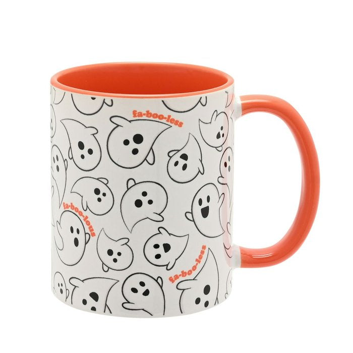 TAZA FANTASMAS INTERIOR NARANJA | WIDDOP HALLOWEEN | 1 UNIDAD | 5063322013597