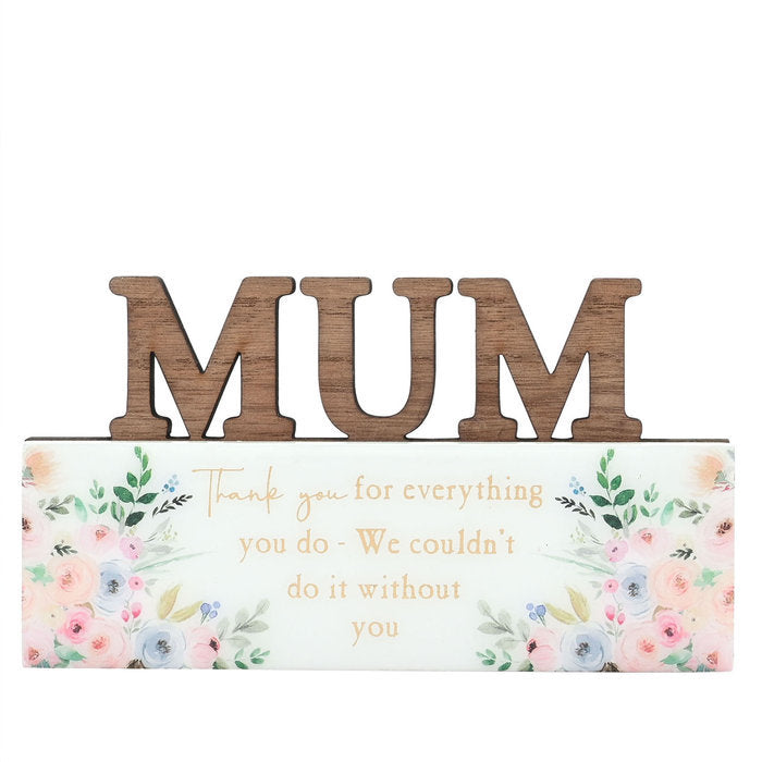PLACA DECORATIVA FLORES MUM | WIDDOP | 1 UNIDAD | 5063322071375