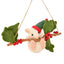 Raton Fieltro en una Rama 20 cm Widdop Navidad