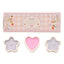 Juego de 3 Mini Velas Love Life Mum WIDDOP