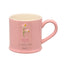 Taza con Relieve Love Life Mum Widdop en Gres Rosa