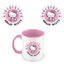 Taza Color Interior Hello Kitty Pink Pyramid International 325ml