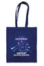 Bolsa de Tela Azul K-pop Demon Hunters Trio Pyramid International