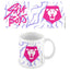 Taza Blanca 325 ML K-pop Demon Hunters Saja Boys Logo Pyramid International