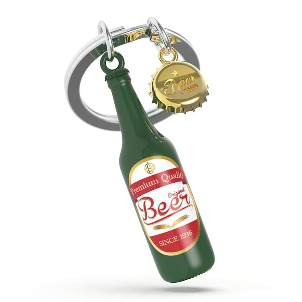 LLAVERO METALMORPHOSE FOODIE CERVEZA VERDE | METALMORPHOSE | 1 UNIDAD | 5404006060412