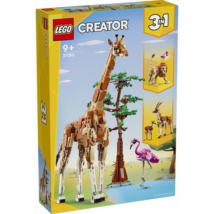 LEGO SAFARI DE ANIMALES SALVAJES | LEGO CREATOR | 1 UNIDAD | 5702017585109