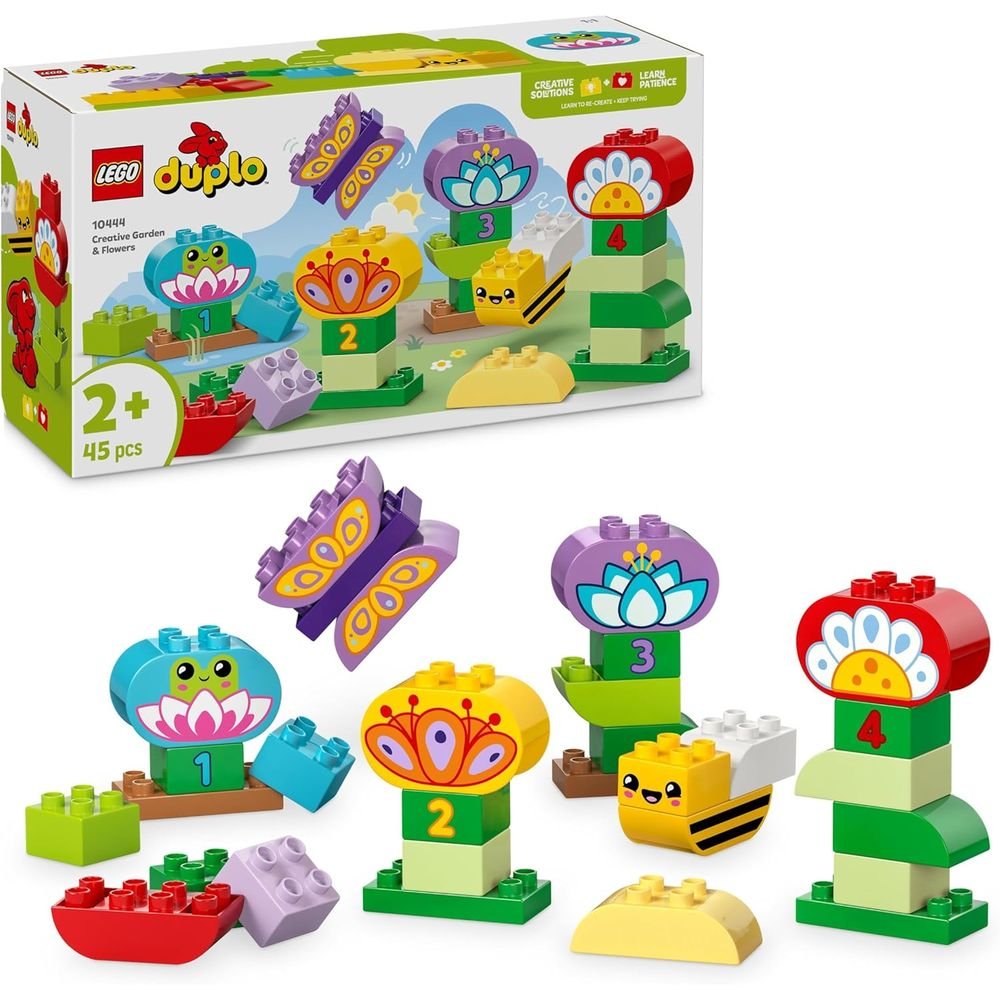 LEGO JARDIN Y FLORES CREATIVAS | LEGO DUPLO | 1 UNIDAD | 5702017783147