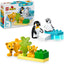 LEGO FAMILIAS DE LA FAUNA SALVAJE PINGUINOS Y LEONES | LEGO DUPLO | 1 UNIDAD | 5702017783833
