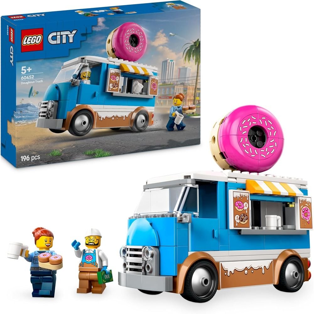 LEGO CAMION DE DONUTS | LEGO CITY | 1 UNIDAD | 5702017812427