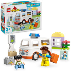LEGO AMBULANCIA Y CONDUCTOR | LEGO DUPLO | 1 UNIDAD | 5702017816005