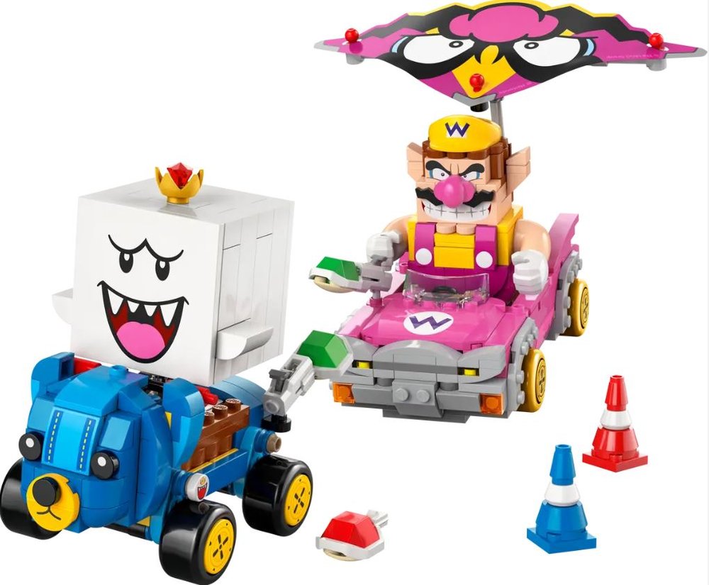 LEGO MARIO KART WARIO Y REY BOO | LEGO SUPER MARIO | 1 UNIDAD | 5702017816555