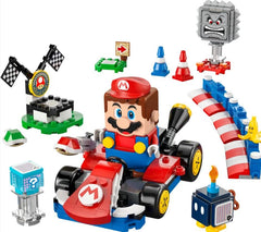 LEGO MARIO KART MARIO INTERACTIVO Y KART ESTANDAR | LEGO SUPER MARIO | 1 UNIDAD | 5702017816609