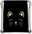 Saco Plano Astrabag Fluffy Kitty Black envío rápido