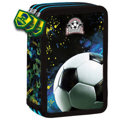 PLUMIER TRIPLE RELLENO CON ORGANIZADOR FOOTBALL | DERFORM