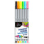 Set 6 Rotuladores Punta Fina Colores Neon Kidea