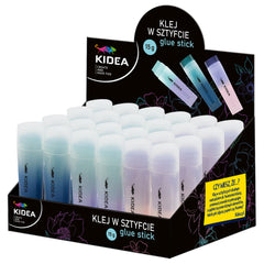 Pack 24 pegamentos en barra Kidea 15g colores surtidos degradado