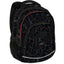 Mochila escolar triple 42x28 hexágonos neón DERFORM