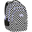 Mochila escolar doble 45x32 Cuadros lila y blanco DERFORM