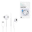 Auriculares botón con micrófono Tipo-C Blanco Fiesta VINI Trading