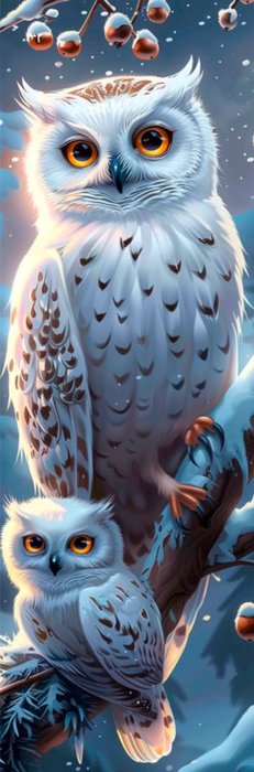 MARCAPAGINAS 3D OWLS | 6 UNIDADES | (ARTGAME)
