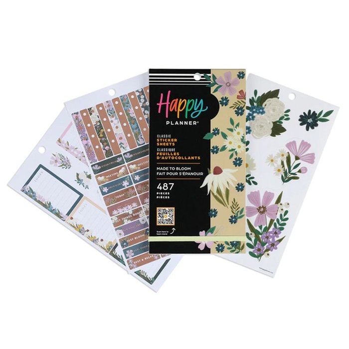 PEGATINAS NOTEBOOK HAPPY PLANNER BLOOM 30H | HAPPY PLANNER | 1 UNIDAD | 6738076702040