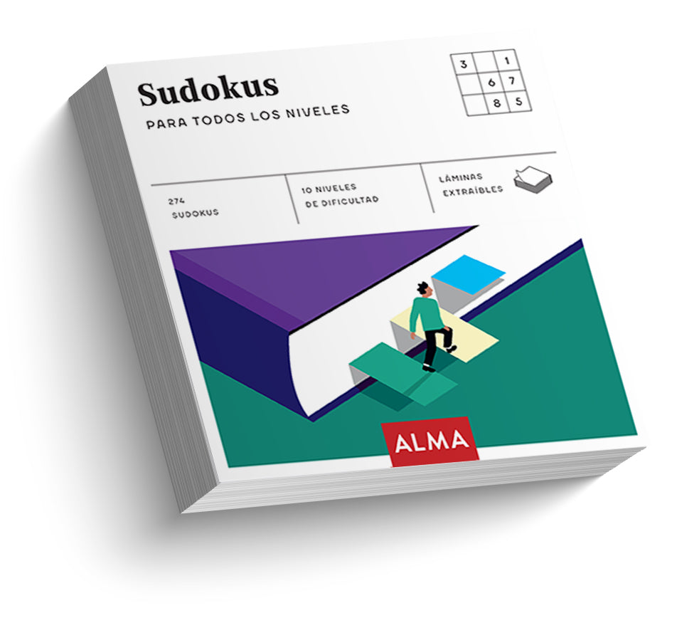 Sudokus para todos los niveles (Editorial Alma) 9788410206908