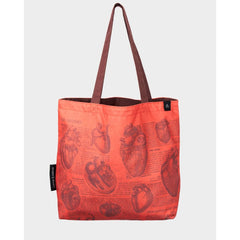 BOLSA TELA DE LA COMPRA CORAZON REVERSIBLE | COGNITIVE CIENCIA | 1 UNIDAD | 6919594956362