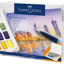 ACUARELAS FABER CASTELL CREATIVE STUDIO 24 COLORES | 1 UNIDADES | (FABER CASTELL)