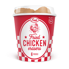 6 GOMA BORRAR FORMA ALITA POLLO FRED FRIED CHICKEN | WIDDOP | 1 UNIDAD | 7289870329050