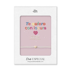 PULSERA ERES ESPECIAL - TE QUIERO CON LOCURA | THE GREAT MOUSTACHE | 1 UNIDAD | 7427246048468