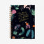 Cuaderno A4 Espiral Cuadriculado Universo Monoblock