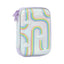 Plumier Doble Cremallera Rigido Eva Rainbow Mooving Paper