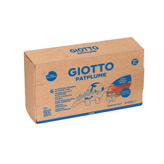 PLASTILINA GIOTTO PATPLUME 350GRS 6 COLORES SKIN TONES | 6 UNIDADES | (GIOTTO)