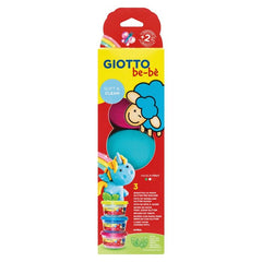 PASTA GIOTTO BEBE BIOGLITTER 100 GRAMOS 3 COLORES SURTIDOS | GIOTTO BEBE | 1 UNIDAD | 8000825044137