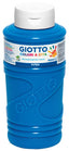 Bote Pintura Dedos Giotto 750ml Azul Cyan