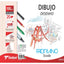 Bloc dibujo fabriano espiral a4+ 20h 130g. con recuadro microperforado