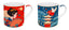 Set 2 Tazas 300 ml Porcelana China Tokyo Marca Easy Life