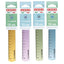 Cubiliete 20 Reglas 15 cm aluminio pastel Keep Colur Surti Marca Arda