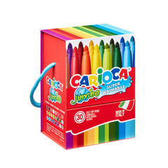 Rotulador Carioca Jumbo 30 Colores Surtidos Caja Regalo | Universal Española S,A, | Pack 1 Unidades